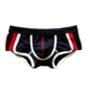 Quần short nam boxer cotton Giới trẻ nam Châu Âu và Hoa Kỳ thon gọn eo thấp gợi cảm xù quần boxer nội y cao cấp Nam giới