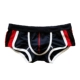 Quần short nam boxer cotton Giới trẻ nam Châu Âu và Hoa Kỳ thon gọn eo thấp gợi cảm xù quần boxer quần lót nam cao tuổi Nam giới