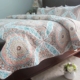 Dệt 帛 American cung điện gió quilting là ba mảnh quilted giường che đôi điều hòa không khí được bao phủ bởi mùa hè mát chăn Trải giường