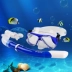Sambo gương lặn trẻ em kính bơi trẻ em trai và gái lặn phụ huynh-trẻ em người lớn đầy đủ ống thở khô Bộ đồ lặn với ống thở - Goggles