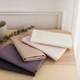 Nhật bản cao cấp tinh khiết bông màu rắn giường 笠 dài- staple bông ban nhạc cao su giường bao gồm duy nhất đôi khăn trải giường gối kết hợp Trang bị Covers