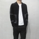 2018 mùa xuân người đàn ông mới của đan cardigan người đàn ông Hàn Quốc cardigan v-cổ áo len nam áo khoác đơn giản áo sơ mi giản dị Cardigan