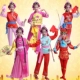 Trang phục trẻ em mới Peking Opera trang phục múa Xiaohongniang Xiaohua Danhuadandan drama báo đèn lồng hiệu suất quần áo quần áo trẻ em hàn quốc Trang phục