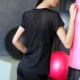 Thể thao t-shirt nhanh khô ngắn tay nữ tập thể dục đào tạo nửa tay áo loose lưới thoáng khí chạy t-shirt yoga áo mùa hè