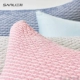 Sanli chính hãng bông gối khăn cao cấp thời trang đơn giản bốn mùa sinh viên bông dày mồ hôi thấm gối khăn khăn gối Khăn gối