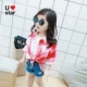 Cô gái mùa hè quần áo chống nắng 2018 mới của Hàn Quốc phiên bản của áo khoác nữ trẻ em mùa hè ngoài trời phù hợp với nữ bé quần áo chống nắng