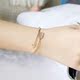 Giới hạn Hàn Quốc phiên bản của xu hướng thời trang mới nữ trang sức cá tính ngọt ngào nhỏ tươi bow bracelet bracelet đa phong cách Vòng đeo tay Cuff