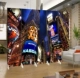Phong cách châu Âu New York Times Square nền tường phân vùng màn hình thời trang phòng khách lối vào quán cà phê YY neo phòng - Màn hình / Cửa sổ