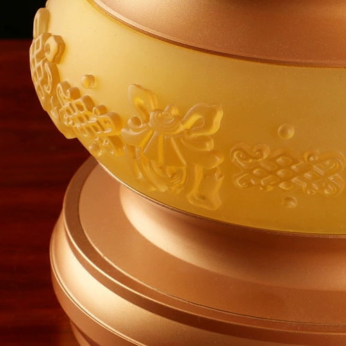 Баочэн Будда Тайваня застекленная бронзовая бронзовая ароматная печь Чистое бронзовое аромат