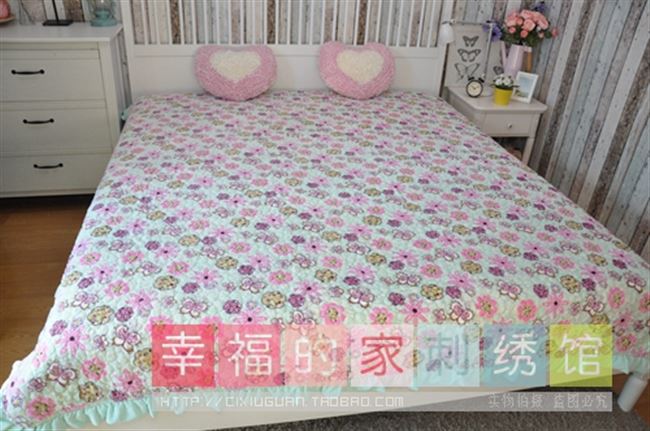 Hàn Quốc nhập khẩu vải nhung ba chiều cắt bằng tay mùa thu và mùa đông ngắn sang trọng không thể mua chăn tĩnh điện chăn ấm giường - Trải giường tấm ga trải giường Trải giường