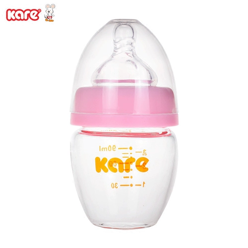 Kare/Keer широко диаметром с высоким расщеплением стеклянной бутылки Новое грудное молоко с первым рождением Real 90-150-240ML