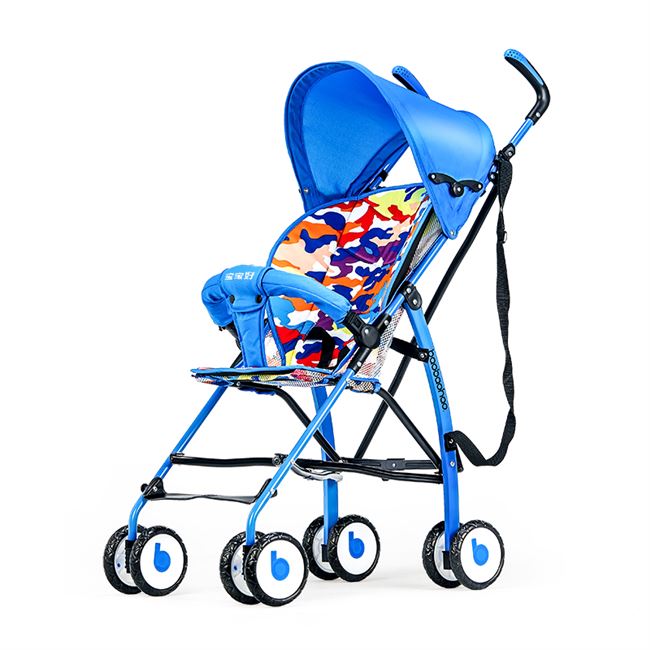 Xe đẩy trẻ em ô dù gấp nhẹ có thể ngồi đơn giản cho bé Xe đẩy em bé hè 605đ - Xe đẩy / Đi bộ Xe đẩy / Đi bộ