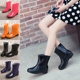 Giày cao su cộng với giày đi mưa bằng bông mua ủng đi mưa ở hà nội Rainshoes