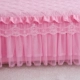 Phiên bản Hàn Quốc của chiếc váy ngủ bằng vải ren dày, chiếc giường đơn trải giường công chúa trải giường cộng với chiếc váy ngủ bằng vải cotton ấm 1,8m