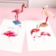 Ins Bắc Âu mini mô phỏng flamingo máy tính để bàn đồ trang trí nhỏ bánh sinh nhật trang trí Hàn Quốc chic ảnh đạo cụ Trang trí nội thất