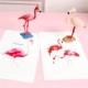 Ins Bắc Âu mini mô phỏng flamingo máy tính để bàn đồ trang trí nhỏ bánh sinh nhật trang trí Hàn Quốc chic ảnh đạo cụ