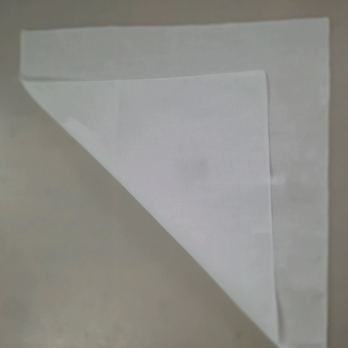 Чистый хлопковый белый квадратный шарф 50 см*50 см покраска платок.