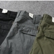 Mùa hè lỏng overalls đa túi quần nam triều bộ dệt mỏng rô tear-proof ba chiều cắt đàn hồi quần thẳng quần jean ống rộng nam Quần làm việc