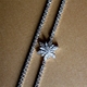 Shiny zircon flower rhinestone dây đeo vai treo cổ dây đeo vai vô hình trong suốt dây đeo vai khoan sexy bra dây đeo vai khoan Vai tráng