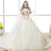 Big Barbie Set Girl Princess Toy King size Barbie Doll Princess Single Oversized 90cm Wedding Dress - Búp bê / Phụ kiện