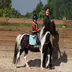 Miếng đệm yên ngựa cho trẻ em Decathlon được thiết kế cho thể thao cưỡi ngựa FOUGANZA