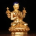 Bí mật tôn giáo Phật cung cấp giả Nepal tất cả các-vàng đồng nguyên chất tượng Phật hàng loạt ban hành Tsongkhapa thạc sĩ 1 chân Tôn giáo