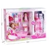 Bộ quà tặng công chúa di chuyển chung 12 bộ sẽ di chuyển búp bê Barbie đồ chơi trẻ em nữ đồ chơi trong mơ - Búp bê / Phụ kiện