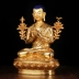 Bí mật tôn giáo Phật cung cấp giả Nepal tất cả các-vàng đồng nguyên chất tượng Phật hàng loạt ban hành Tsongkhapa thạc sĩ 1 chân tượng phật thích ca nhỏ Tôn giáo