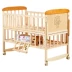 Trẻ em phổ quát bé nhỏ giường gỗ bánh xe hàng rào cũi 1,25 mét gỗ rắn giường trẻ sơ sinh cung cấp chiều cao - Giường trẻ em / giường em bé / Ghế ăn cũi cho bé Giường trẻ em / giường em bé / Ghế ăn
