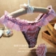 Mảnh duy nhất cô gái Nhật Bản ren bên trong suốt lưới mềm mại và thoải mái liền mạch của phụ nữ thong đồ lót t quần