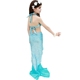 Mermaid Boy Áo Tắm Đuôi Công Chúa Chia Váy Dễ Thương Hàn Quốc Cô Gái Trẻ Áo Tắm Spa Quần Áo Nhỏ Đồ bơi trẻ em