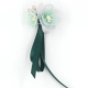 Handmade hoa trâm boutonniere ngọc crepe nơ ruy băng pin pin Phụ kiện váy mùa hè - Trâm cài