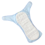Водонепроницаемая пеленка для новорожденных для младенца, герметические дышащие детские штаны, можно стирать, фиксаторы в комплекте