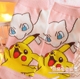 Nhật bản Pokemon Pokemon Pikachu Miao ếch vớ hoạt hình vớ ngắn vớ cotton dễ thương vớ nữ Bít tất nữ