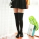 Mùa thu Nhật Bản chân mỏng áp lực đùi giả khâu vớ giả cao dày mềm mại quần lót chống móc