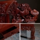 Lá rộng nội thất gỗ gụ gỗ hồng mộc, gỗ hồng mộc châu Phi đen gỗ lân phòng khách sofa kết hợp của Minh và nhà Thanh gỗ gụ cổ điển - Ghế sô pha