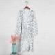 Mu Le Society Nhật Bản cotton dài yukata kimono dịch vụ nhà đồ ngủ áo ngủ yếu tố Trung Quốc và gió mùa hè