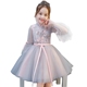 Trung quốc phong cách baby girl wedding puff sợi trẻ em sinh nhật ăn mặc công chúa váy hoa cô gái váy đàn piano trang phục váy cho bé gái Váy trẻ em