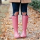Thu mua Hunter Original Gloss Khóa Belt Belt Rain Boots Women Purple Rain Rain Boots Hunter Boots - Rainshoes giày đi mưa bitis Rainshoes