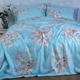 Châu Âu và Hoa Kỳ mục vụ lụa satin satin quilt 60S hai mặt Tencel lyser đơn đôi chăn ngủ - Quilt Covers chăn lông Quilt Covers