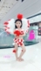 New catwalk trình diễn áo tắm cô gái người mẫu sân khấu trình diễn trang phục lông vũ trang phục bikini - Đồ bơi trẻ em quần áo trẻ em Đồ bơi trẻ em