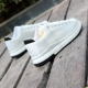 Giày trắng nhỏ nam mới Giày nam mùa hè Giày thủy triều đôi mẫu trắng Giày Hàn Quốc Giày hoang dã Giày vải nam - Plimsolls