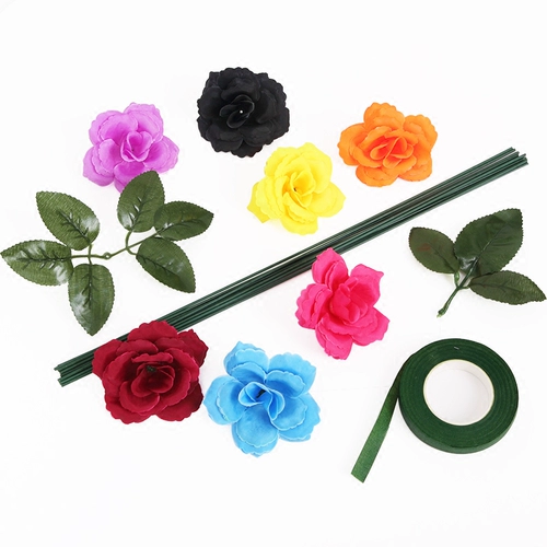 Симуляция цветочной луче Гостиная Положение розового луча из фальшивых цветов