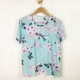 Bông lụa đồ ngủ đơn mảnh hàng đầu nữ mùa hè bông nhân tạo ngắn tay áo sơ mi kích thước lớn cotton lụa T-Shirt cotton lỏng dịch vụ nhà đồ mặc nhà Pyjama