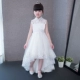Cô gái Váy Cưới Trailing Trẻ Em Evening Dresses Công Chúa Dresses Flower Girl Máy Chủ Thực Hiện Cô Gái Trang Phục Đàn Piano
