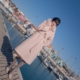 Chanel coco mùa thu và mùa đông chic áo len nữ phần dài dày Hàn Quốc eo áo len nữ sinh viên triều áo dạ nữ đẹp Accentuated eo áo
