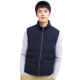 2017 mùa thu người đàn ông mới của cổ áo dây kéo cotton vest thanh niên Hàn Quốc thường xuống vest bảo vệ không tay thủy triều Áo vest cotton