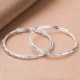 999 sterling bạc vòng đeo tay nữ Nhật Bản và Hàn Quốc đơn giản đầy sao push-pull bracelet sterling bạc trang sức để gửi bạn gái để gửi quà tặng mẹ vòng đá phong thủy Vòng đeo tay Cuff