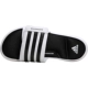 Adidas siêu sao 5g Adidas thể thao dép nam Velcro màu đen và trắng mùa hè mặc AC8702
