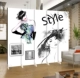 Thiết kế thời trang đơn giản nền tường gấp màn hình phân vùng thời trang phòng khách hiên quần áo phù hợp phòng YY neo - Màn hình / Cửa sổ